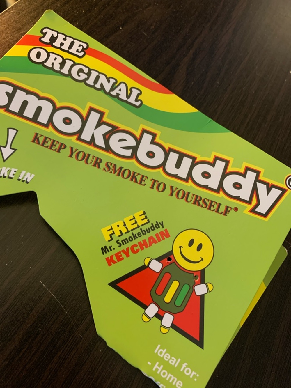 Free Smoke Buddy Keychain - Picture 2 of 4